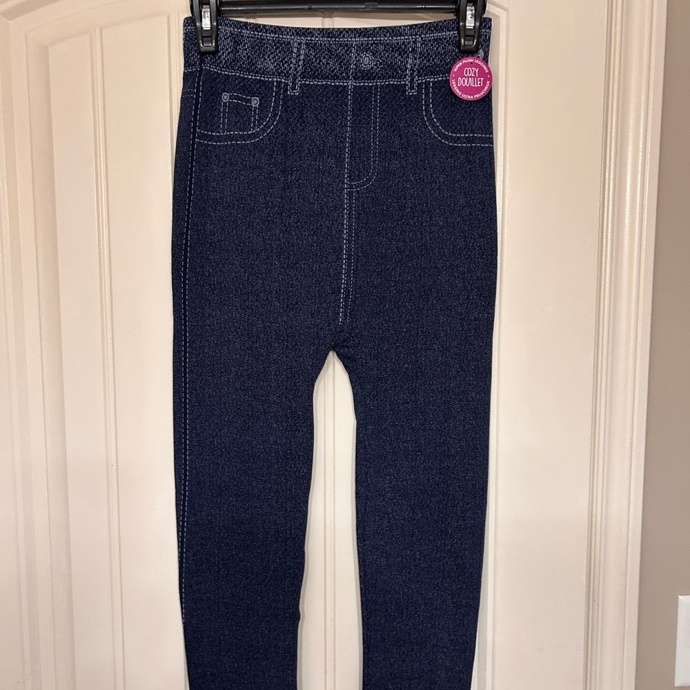 Girls size L-XL (12-16) Bella & Birdie Faux Jeggings. Brand new with tags